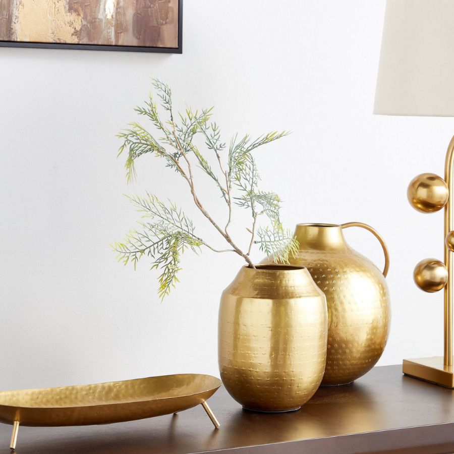 سینی دکوراتیو هوم سنتر مدل Home centre Metallo Footed 